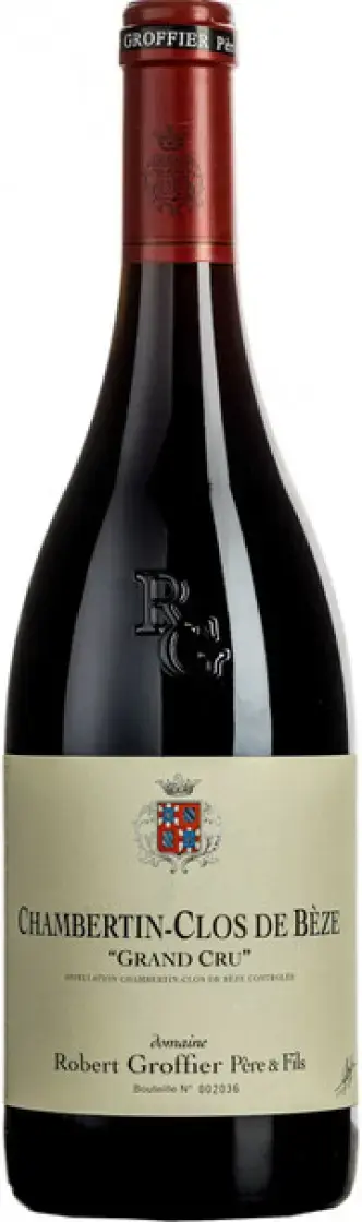 Вино Domaine Robert Groffier Pere & Fils Chambertin-Clos de Beze Grand Cru AOC, 2020, 0.75 л