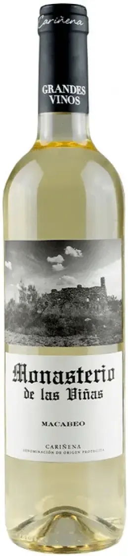 Вино Monasterio de las Vinas Macabeo, Carinena DO, 2022, 0.75 л