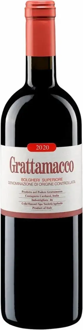 Вино Grattamacco Bolgheri Rosso Superiore DOC, 2020