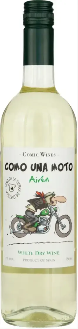 Вино Como Una Moto Airen Dry, 2022, 0.75 л