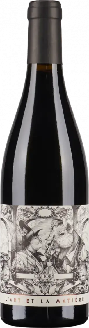 Вино Valerie Courreges, L'Art et la Matiere, Cahors AOP, 2020, 0.75 л