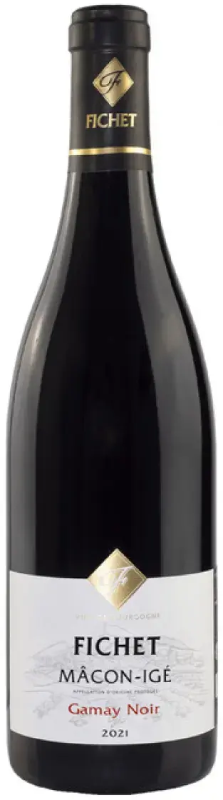 Вино Domaine Fichet Macon-Ige Gamay Noir AOP, 2021, 0.75 л
