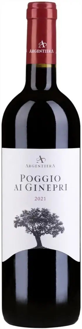 Вино Argentiera Poggio ai Ginepri Rosso Toscana IGT, 2021, 0.375 л