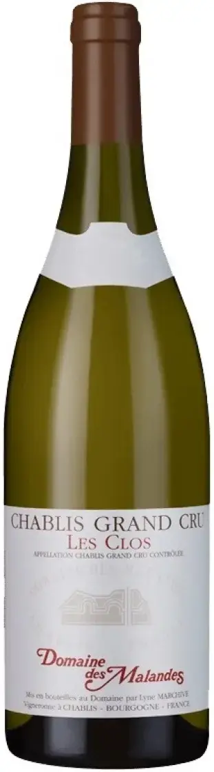 Вино Domaine des Malandes, Chablis Grand Cru Les Clos AOC, 2021, 0.75 л