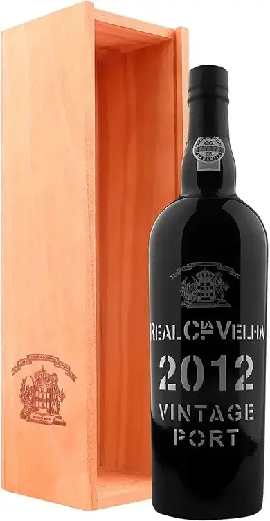 Портвейн Real Companhia Velha, Vintage Port, wooden box, 2012, 0.75 л