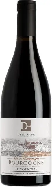 Вино Famille Descombe Bourgogne AOC Pinot Noir, 2022, 0.75 л