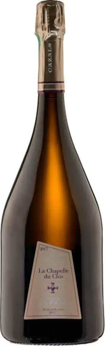 Шампанское Claude Cazals, La Chapelle du Clos Blanc de Blancs Grand Cru Brut, Champagne AOC, 2017, 1.5 л