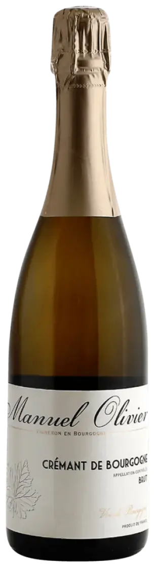 Вино Manuel Olivier Cremant de Bourgogne Brut, 0.75 л