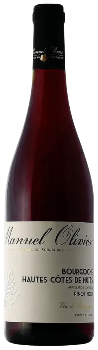 Вино Manuel Olivier Bourgogne Hautes Cotes de Nuits Pinot Noir Vieilles Vignes, 2021, 0.75 л