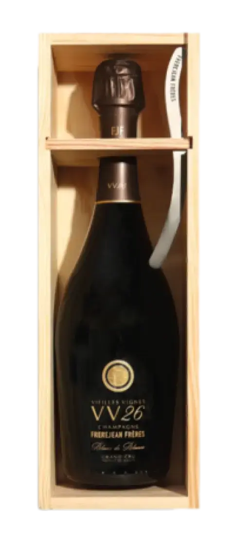 Шампанское Frerejean Freres Grand Cru VV26 Blanc de Blancs Brut, wooden box, 0.75 л