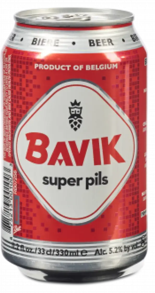 Пиво Bavik Super Pils, in can, 0.33 л
