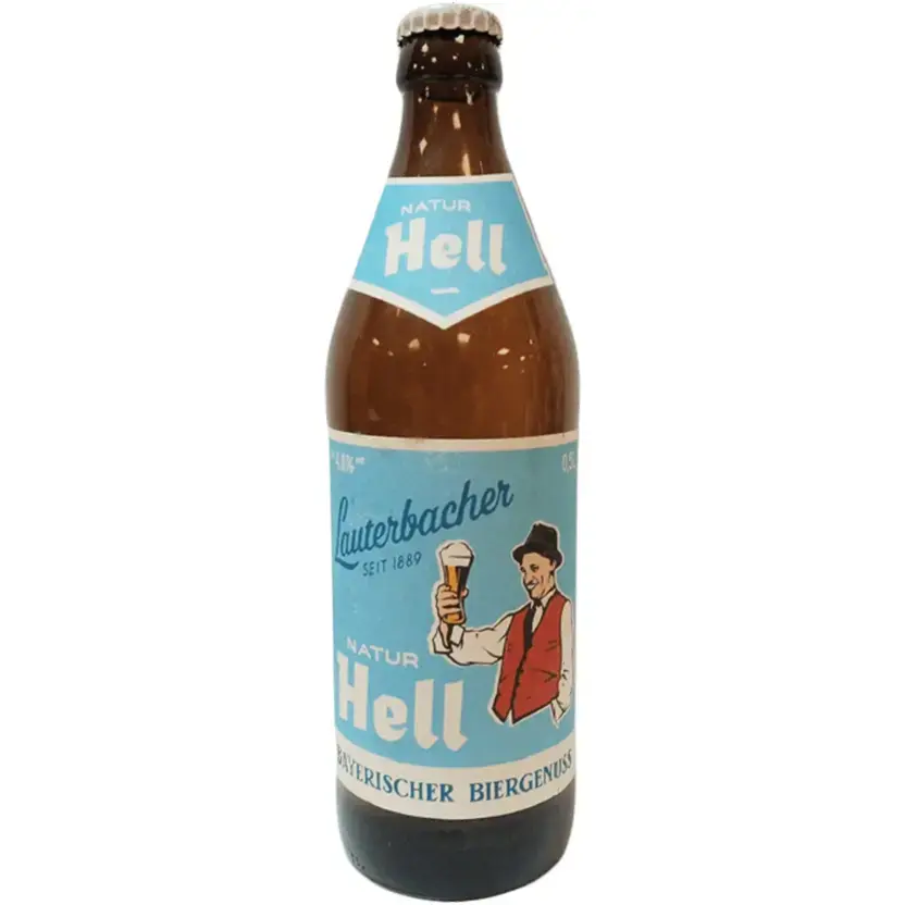 Пиво Lauterbacher Natur Hell, 0.5 л