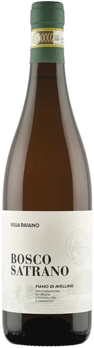 Вино Villa Raiano, Bosco Satrano  Fiano di Avellino DOCG, 2019, 0.75 л