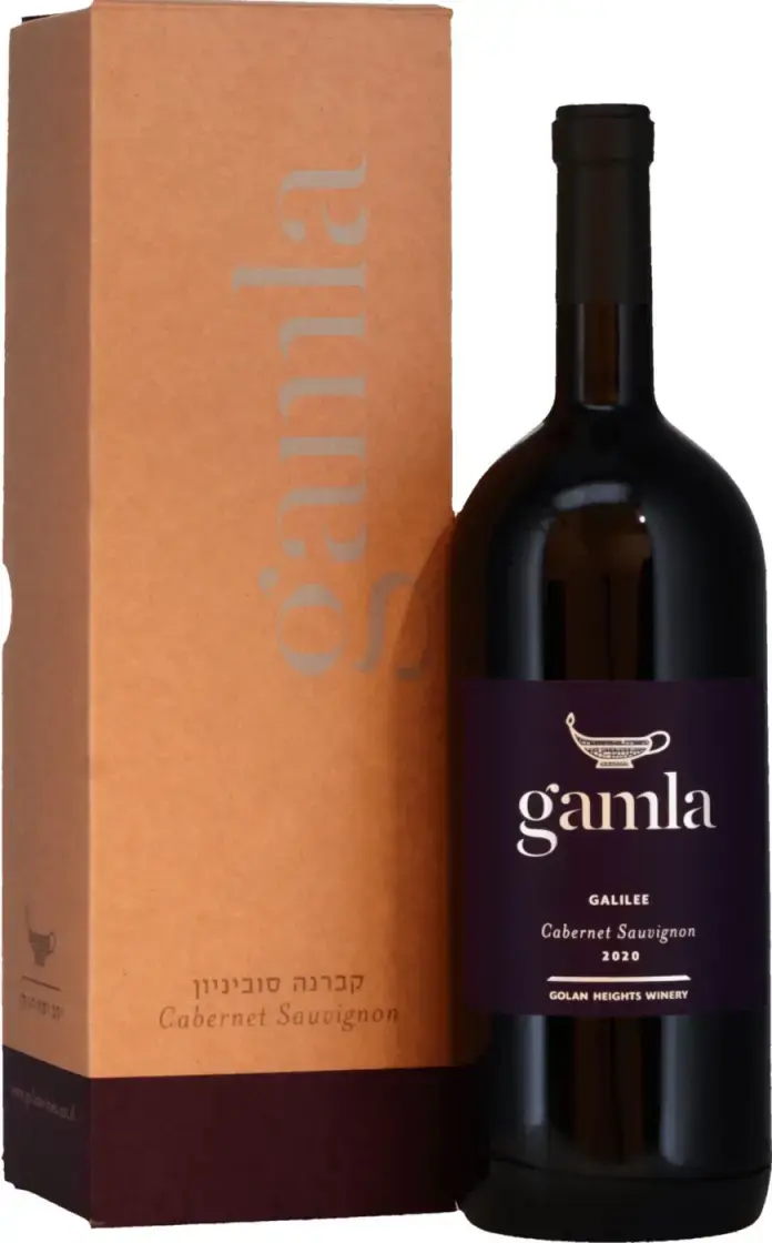 Вино Golan Heights Gamla Cabernet Sauvignon, gift box, 2020, 1.5 л