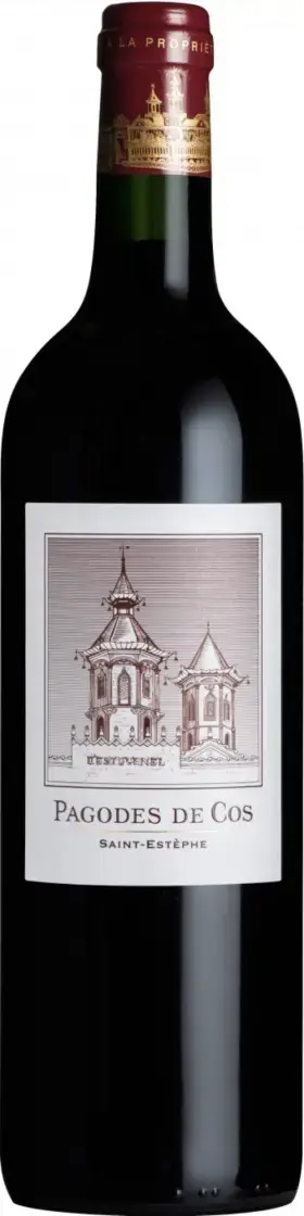 Вино Chateau Cos d'Estournel, Les Pagodes de Cos AOC Saint-Estephe, 2020, 0.75 л