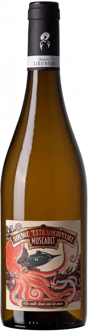 Вино Famille Lieubeau Le Voyage Extraordinaire Muscadet AOP, 2022, 0.75 л