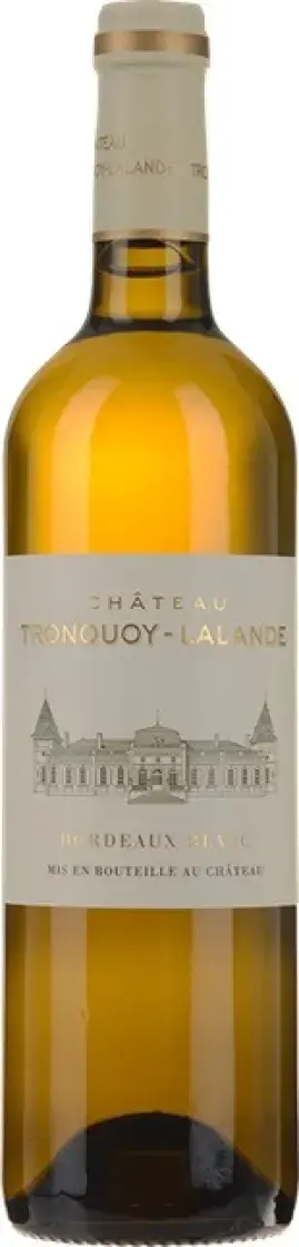 Вино Chateau Tronquoy-Lalande Blanc, Bordeaux AOC, 2013, 0.75 л