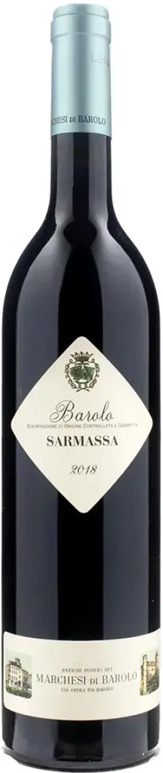 Вино Marchesi di Barolo Sarmassa Barolo DOCG, 2018, 0.75 л