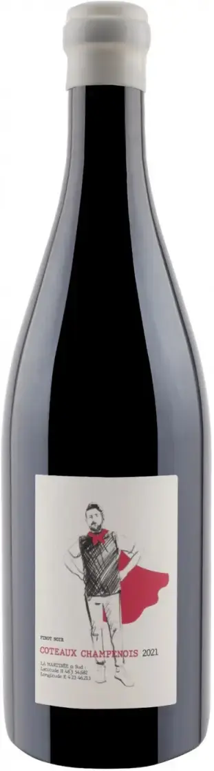 Вино Brocard Pierre Coteaux Champenois AOC Rouge, 2021, 0.75 л