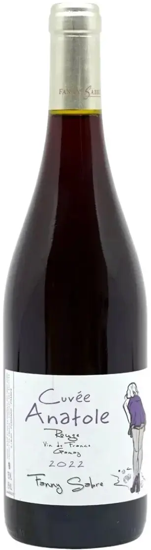 Вино Fanny Sabre Cuvee Anatole Rouge VdF, 2022, 0.75 л
