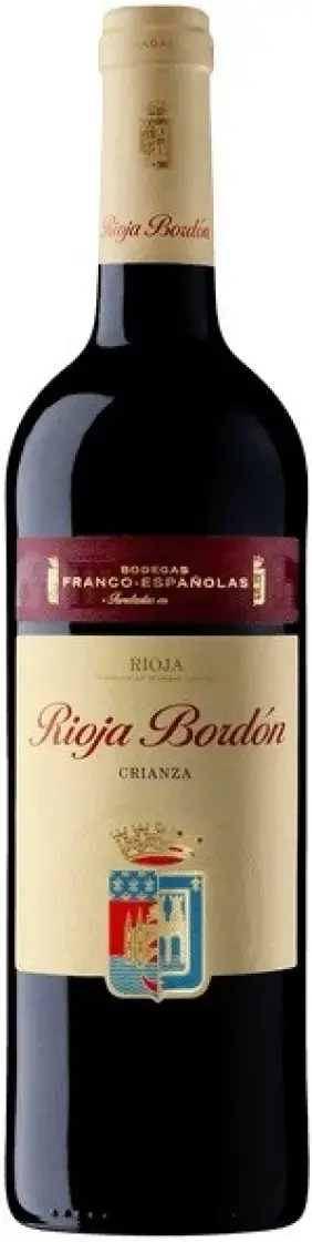 Вино Bodegas Franco-Espanolas Bordon Crianza Rioja DOCa 2019 0.75 л