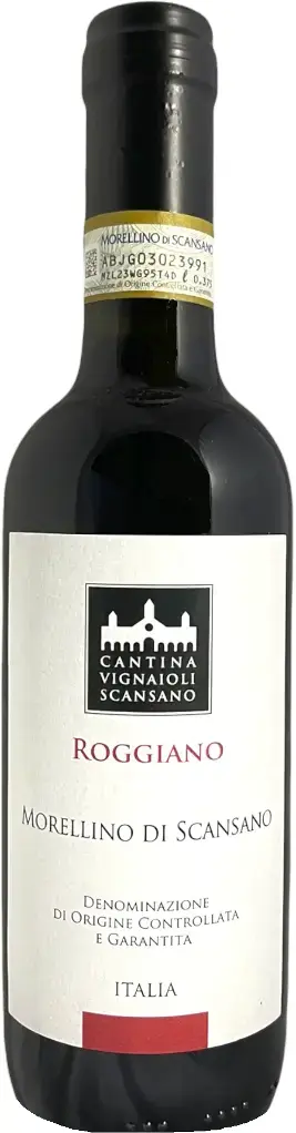 Вино Roggiano Morellino di Scansano 2022 0.375 л