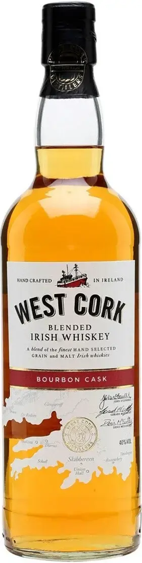 Виски West Cork Bourbon Cask, 0.5 л