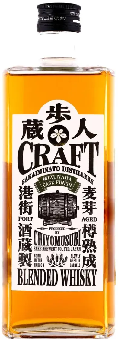 Виски Chiyomusubi Sake Brewery Craft Blended Mizunara Cask Finish 0.7 л