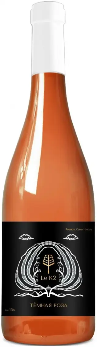 Вино Le K2 Dark Rose, 2022, 0.75 л