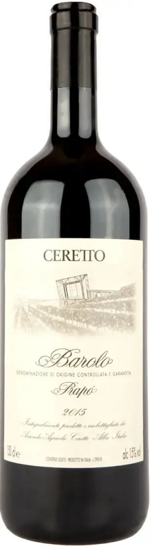 Вино Ceretto Barolo Prapo DOCG, 2015, 1.5 л 