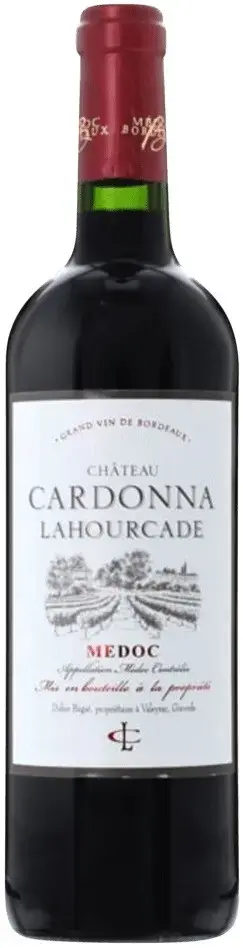 Вино Chateau Cardonna Lahourcade Medoc AOC, 2018, 0.75 л