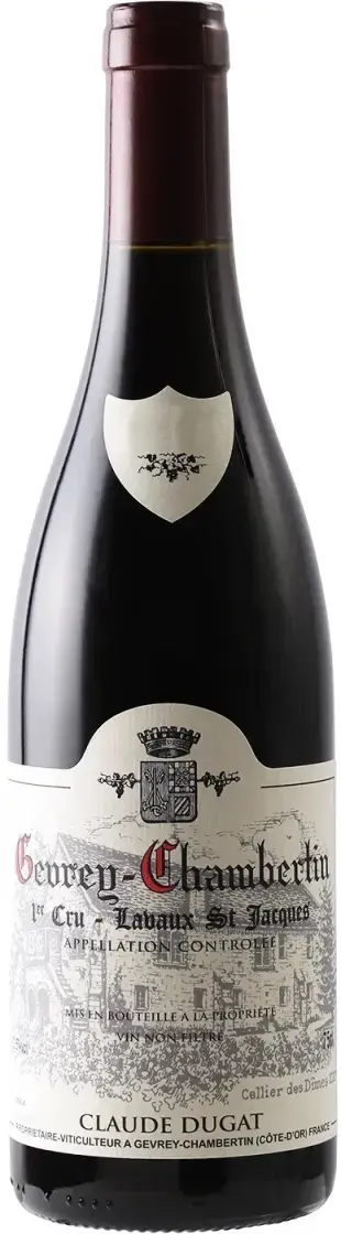 Вино Domaine Claude Dugat Gevrey-Chambertin Premier Cru Lavaux St Jacques AOC, 2020, 0.75 л