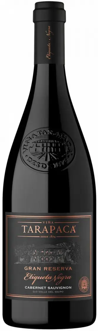 Вино Tarapaca Gran Reserva Cabernet Sauvignon Etiqueta Negra, 2019, 0.75 л