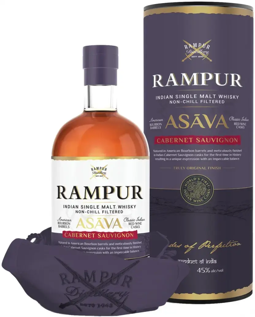Виски Rampur Asava, tube, 0.7 л