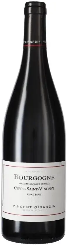 Вино Vincent Girardin Cuvee Saint-Vincent Bourgogne Pinot Noir AOC, 2021, 0.75 л