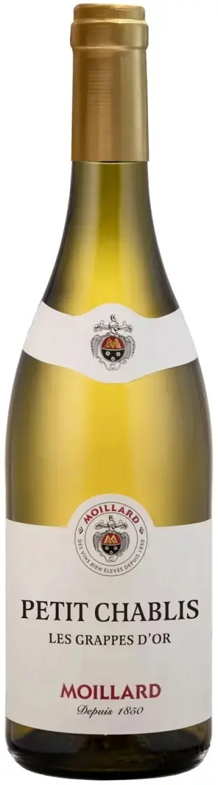 Вино Moillard Petit Chablis Les Grappes d'Or AOC, 2022, 0.75 л