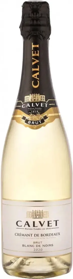  Calvet Cremant de Bordeaux AOP Blanc de Noirs, 2020, 0.75 л