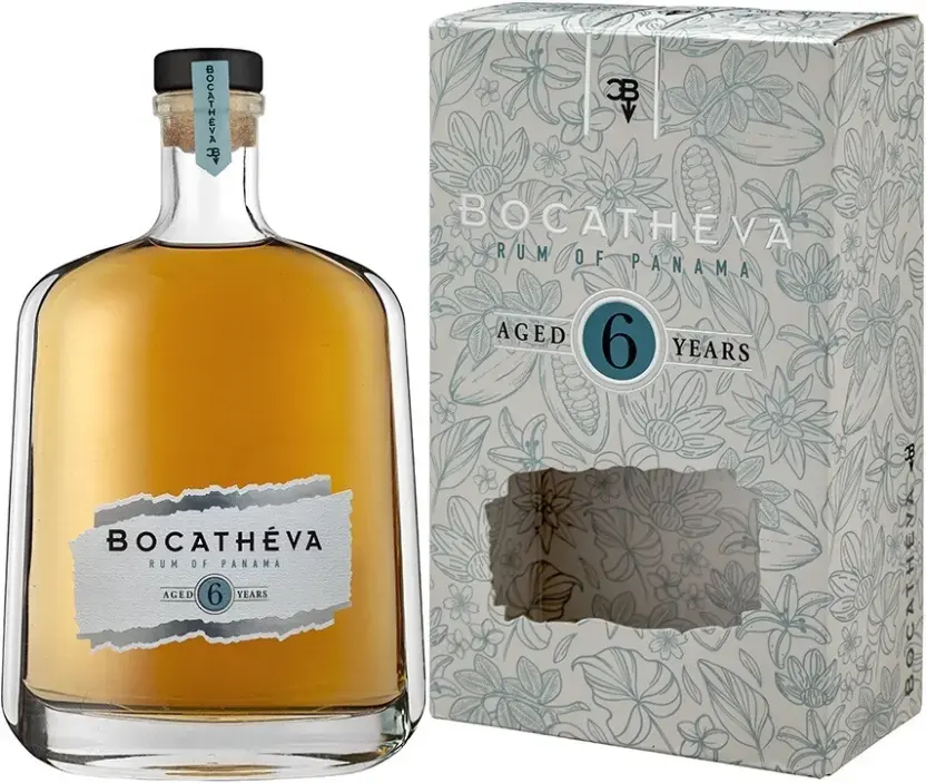 Ром Bocatheva Panama 6 Years Old, gift box, 0.7 л