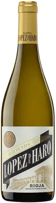 Вино Hacienda Lopez de Haro Blanco Rioja DOCa, 2022, 0.75 л