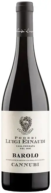 Вино Poderi Luigi Einaudi Barolo Cannubi DOCG, 2019, 0.75 л