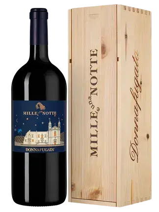 Вино Donnafugata Mille e una Notte Sicilia DOC, wooden box, 2019, 1.5 л