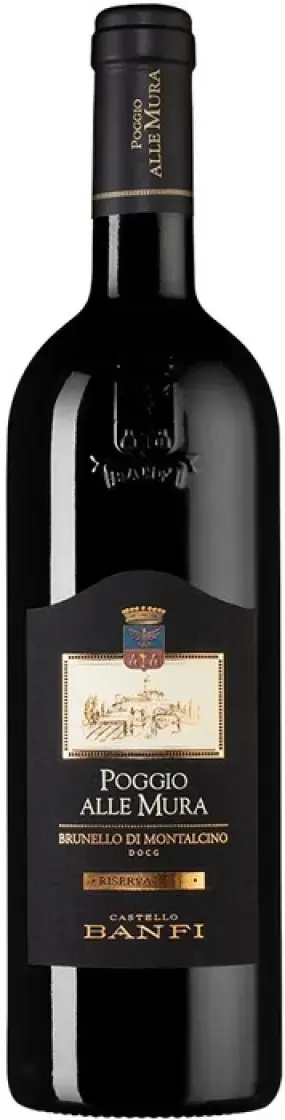 Вино Banfi Poggio alle Mura Brunello di Montalcino Riserva DOCG, 2017, 0.75 л