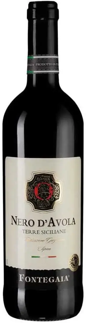 Вино Fontegaia Nero d'Avola IGT, 2022, 0.75 л