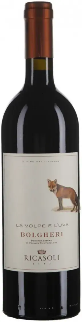 Вино Barone Ricasoli Bolgheri La Volpe e L'Uva DOC, 2021, 0.75 л
