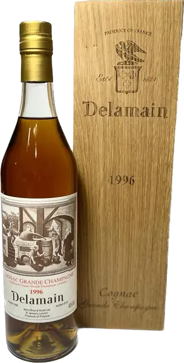 Коньяк Delamain Vintage 1996, wooden box, 0.7 л