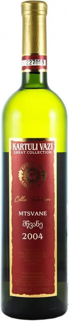 Вино Картули Вази Грейт Коллекшн Мцване, 0.75 л