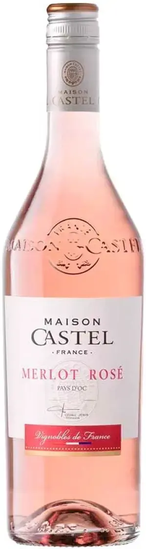 Вино Maison Castel, Merlot Rose, Pays d'Oc IGP, 0.75 л