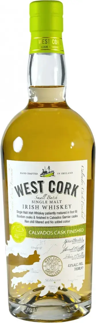 Виски West Cork Small Batch Calvados Cask Finished, 0.7 л