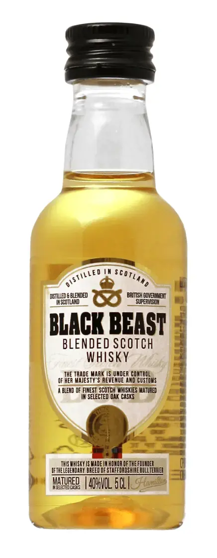 Виски Black Beast Blended Scotch Whisky 0.05 л 