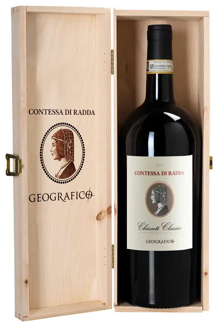 Вино Chianti Classico Contessa Di Radda DOCG, gift box, 1.5 л